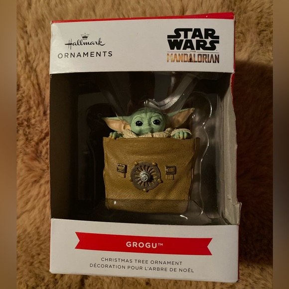3 UNOPENED GROGU/BABY YODA ORNAMENTS 2023 - Picture 2 of 4